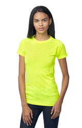 Royal Apparel 26550PWA Unisex Performance Poly Tee - Safety Yellow