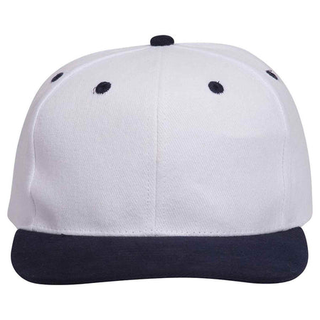 OTTO CAP 6 Panel Mid Profile Baseball Cap OTTO 27-008 Otto Cap 0416 - Nvy/Wht OSFM - Adult