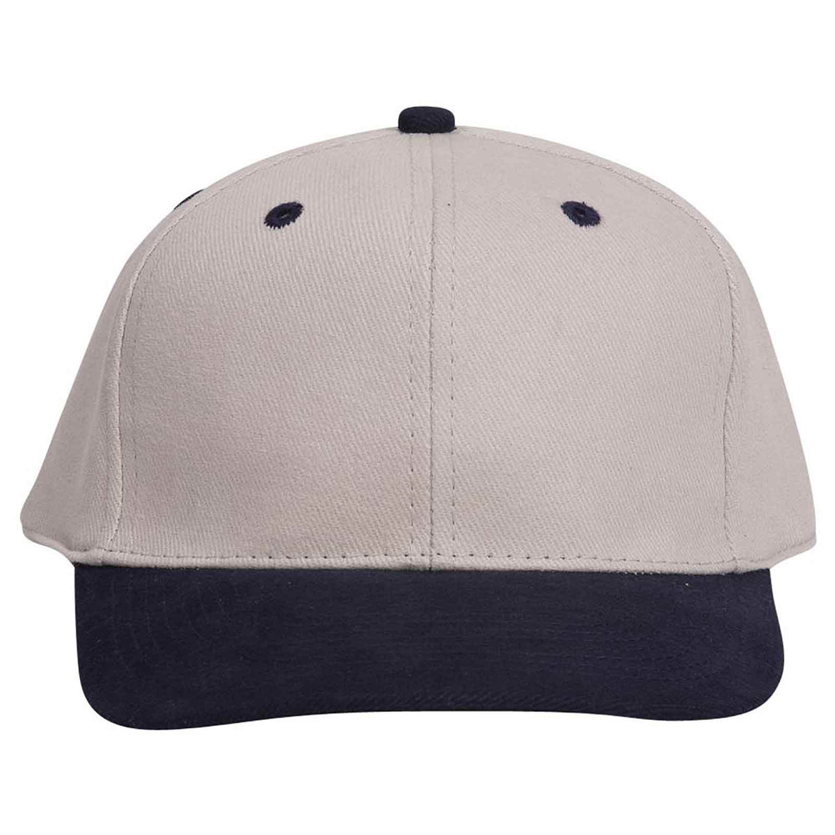 OTTO CAP 6 Panel Mid Profile Baseball Cap OTTO 27-008 Otto Cap 0435 - Nvy/Stn.Gry OSFM - Adult