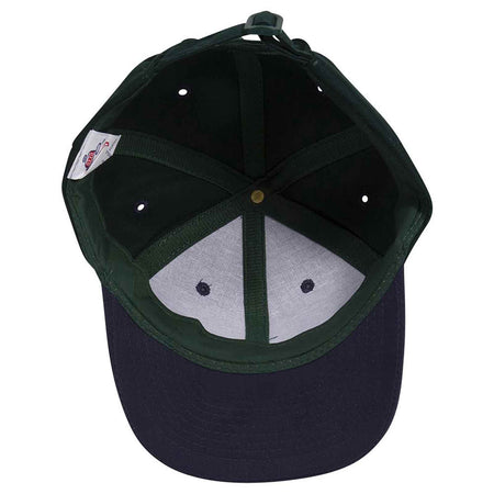 OTTO CAP 6 Panel Mid Profile Baseball Cap OTTO 27-015 Otto Cap 0417 - Nvy/Dk.Grn OSFM - Adult