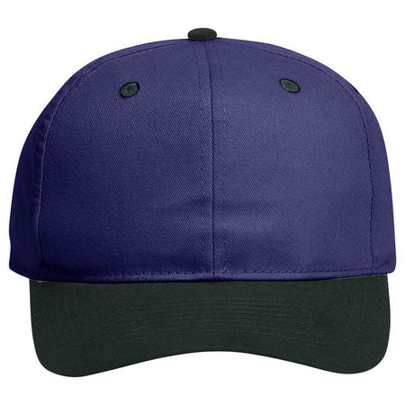 OTTO CAP 6 Panel Mid Profile Baseball Cap OTTO 27-015 Otto Cap 1704 - Dk.Grn/Nvy OSFM - Adult