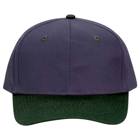 OTTO CAP 6 Panel Mid Profile Baseball Cap OTTO 27-064 Otto Cap 1704 - Dk.Grn/Nvy OSFM - Adult