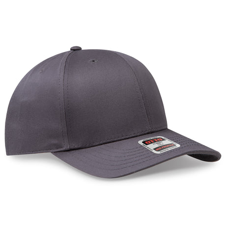 OTTO CAP 6 Panel Mid Profile Baseball Cap OTTO 27-079