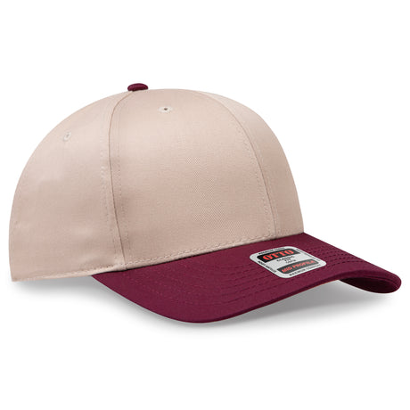 OTTO CAP 6 Panel Mid Profile Baseball Cap OTTO 27-079