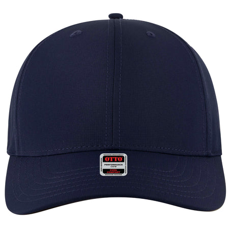 OTTO CAP 6 Panel Mid Profile Baseball Cap OTTO 27-1 Otto Cap 004 - Navy OSFM - Adult