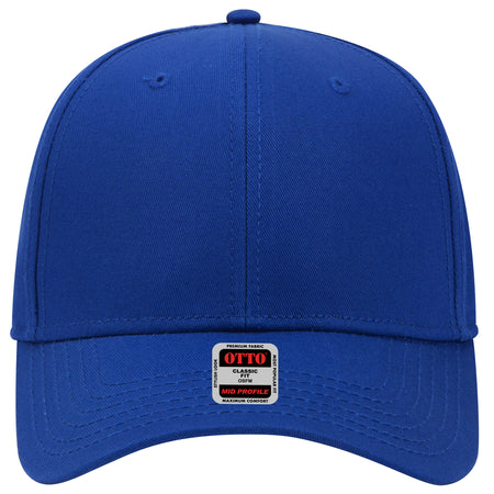 OTTO CAP 6 Panel Mid Profile Baseball Cap OTTO 27-1235 Otto Cap