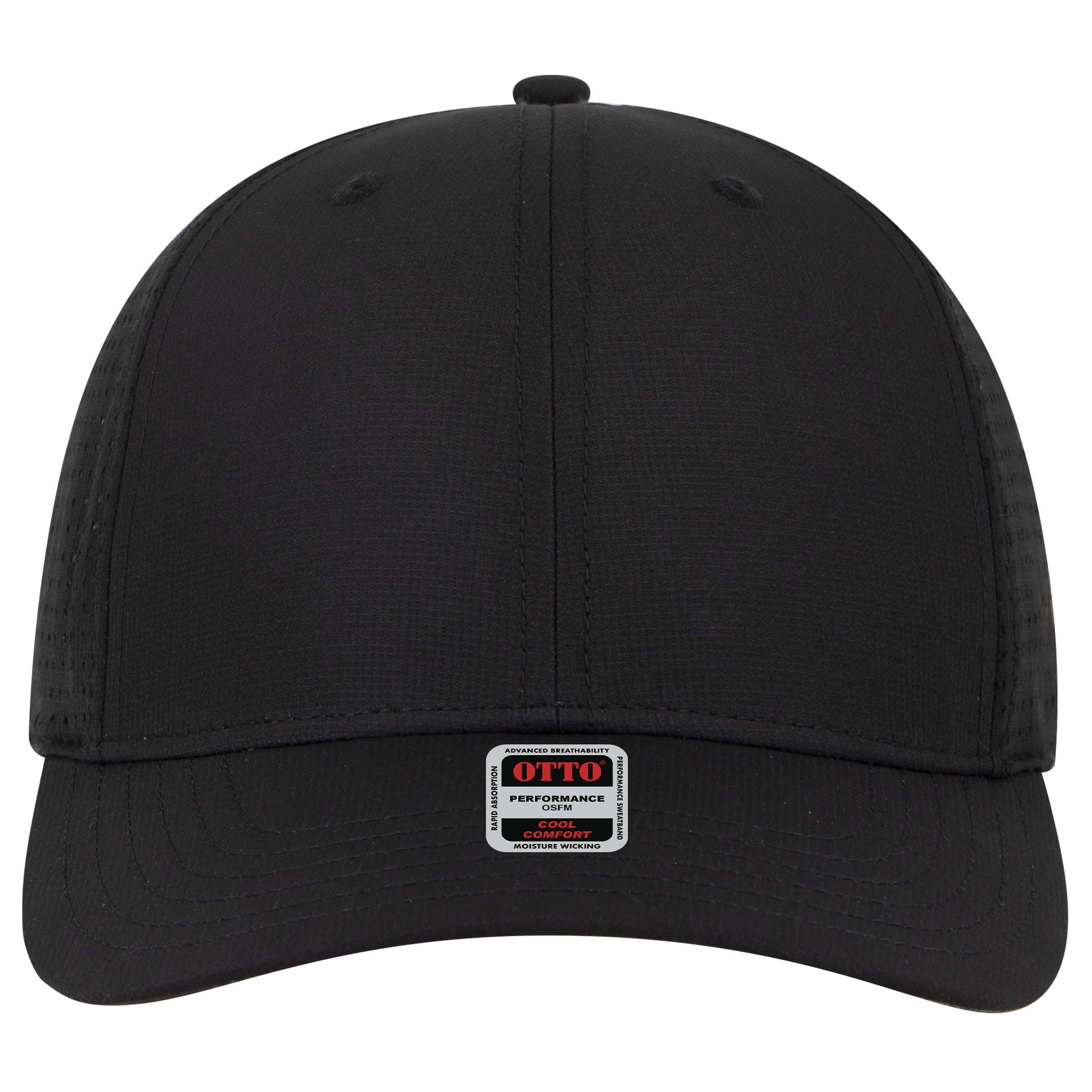 OTTO CAP 6 Panel Mid Profile Style Baseball Cap OTTO 27-2 Otto Cap