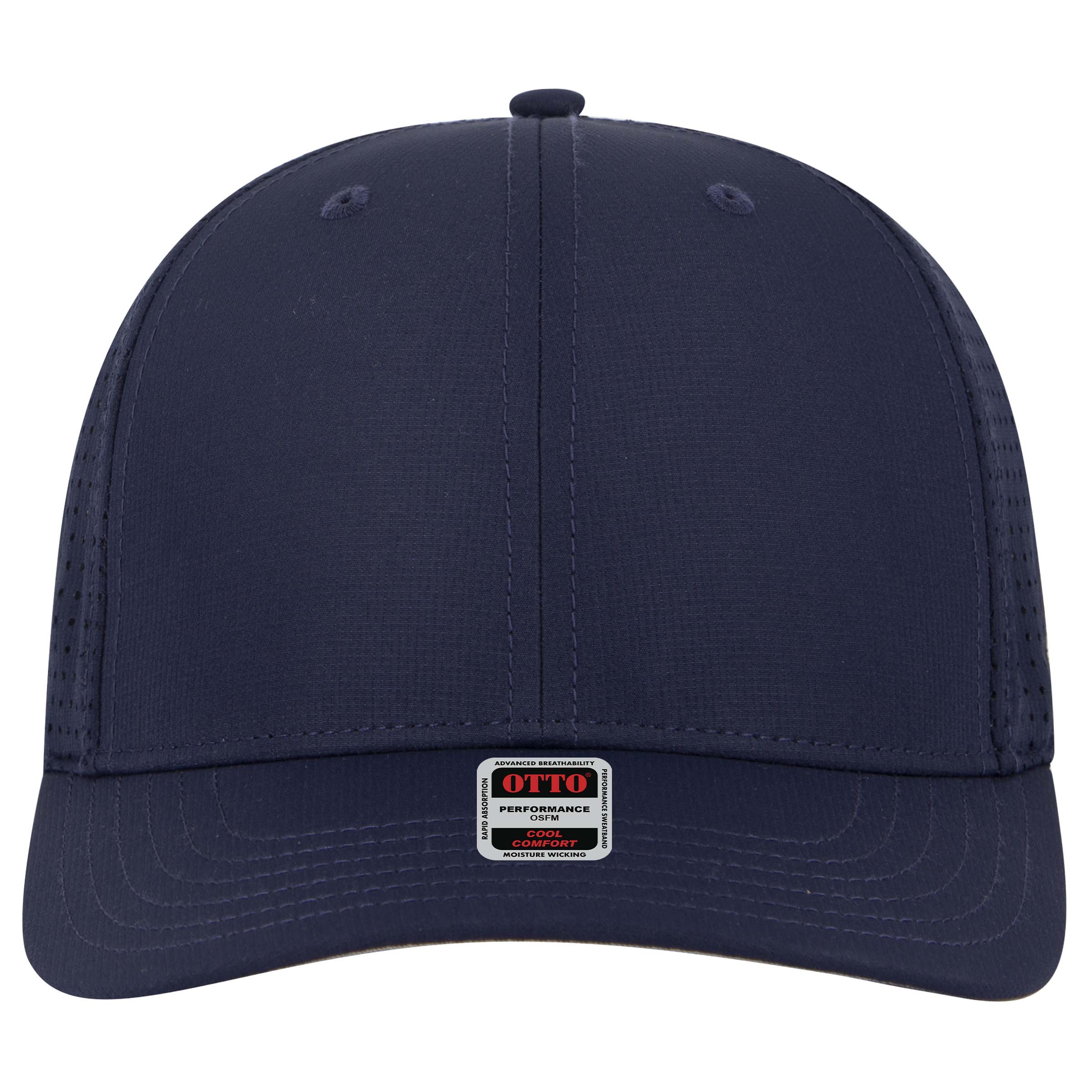 OTTO CAP 6 Panel Mid Profile Style Baseball Cap OTTO 27-2 Otto Cap