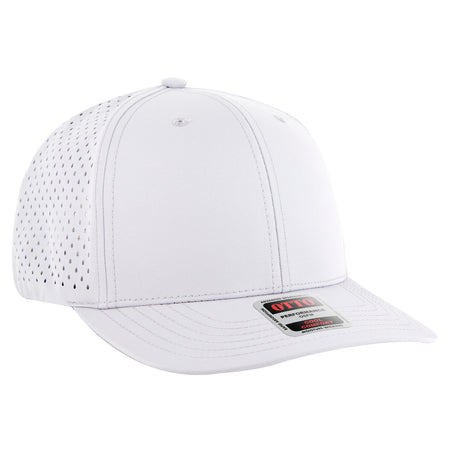 OTTO CAP "OTTO COMFY FIT" 6 Panel Mid Profile Baseball Cap OTTO 27-3 Otto Cap 016 - White OSFM - Adult