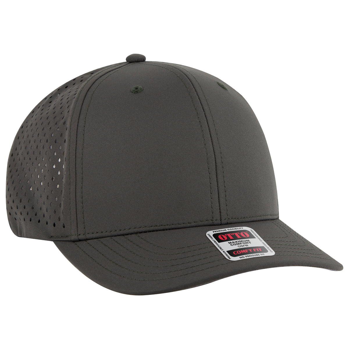 OTTO CAP "OTTO COMFY FIT" 6 Panel Mid Profile Baseball Cap OTTO 27-3 Otto Cap