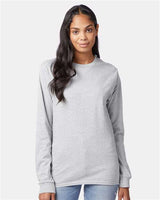 Hanes Authentic Long Sleeve T-Shirt - Hanes 5586