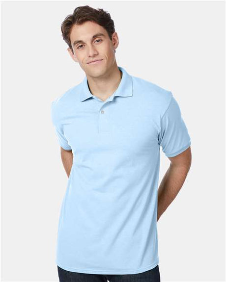 Hanes 054X Men's EcoSmart Jersey Polo