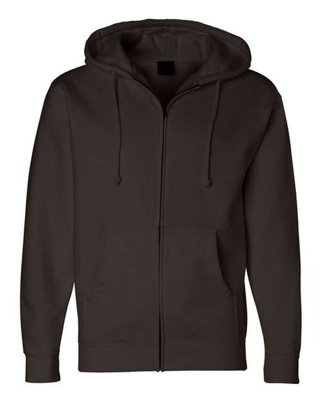 Independent Trading Co. IND4000Z Unisex Heavyweight Full-Zip Hooded Sweatshirt | Wholesale Heavyweight Zip Hoodie