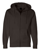 Independent Trading Co. IND4000Z Unisex Heavyweight Full-Zip Hooded Sweatshirt | Wholesale Heavyweight Zip Hoodie