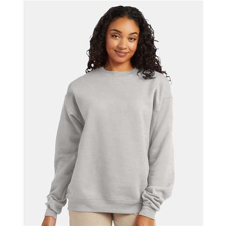 Hanes Ecosmart® Crewneck Sweatshirt - Ash - Hanes P160 Hanes