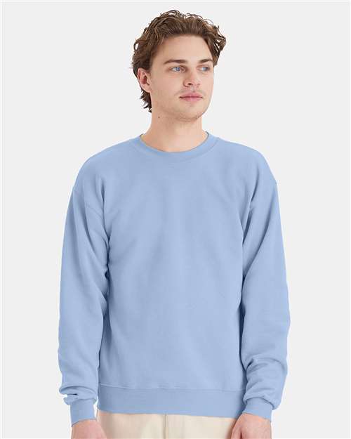 Hanes Ecosmart® Crewneck Sweatshirt - Light Blue - Hanes P160