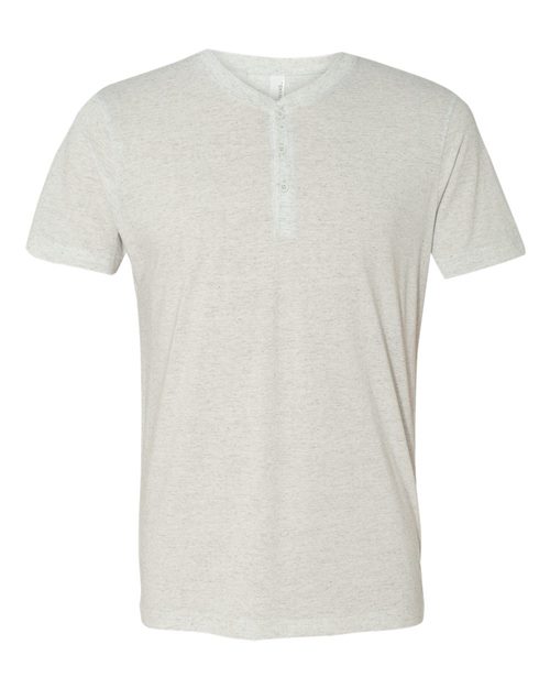 BELLA + CANVAS Short Sleeve Henley - BELLA + CANVAS 3125 BELLA + CANVAS