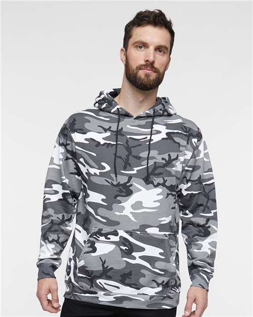 Code Five Camo Pullover Fleece Hoodie - Code Five 3969 Code Five