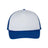 Valucap Foam Mesh-Back Trucker Cap - Valucap VC700 Valucap White/ Royal Adjustable