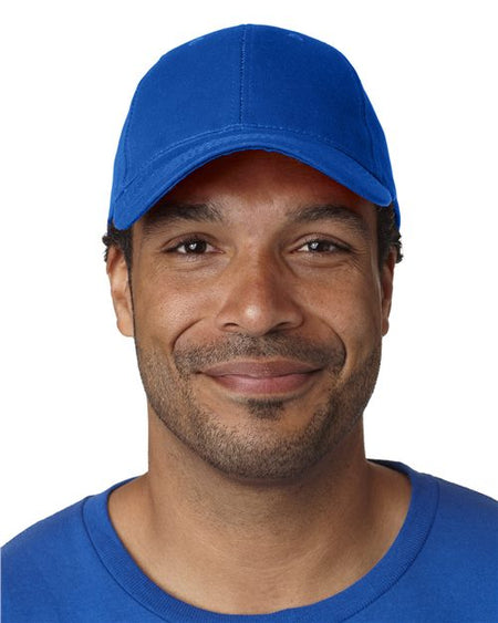 Bayside USA-Made Structured Cap - Bayside BA3660 Bayside Royal Blue Adjustable