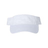 Valucap Bio-Washed Visor - Valucap VC500 Valucap White Adjustable