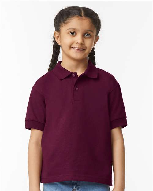Gildan 8800B Youth DryBlend Jersey Polo