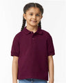 Gildan 8800B Youth DryBlend Jersey Polo