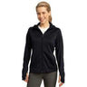 Ladies Tech Fleece Full-Zip Hooded Jacket Activewear DRI-EQUIP X-Small Black