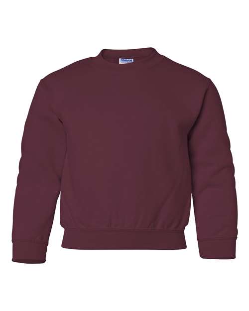 Gildan Heavy Blend™ Youth Sweatshirt - Gildan 18000B Gildan Maroon XS