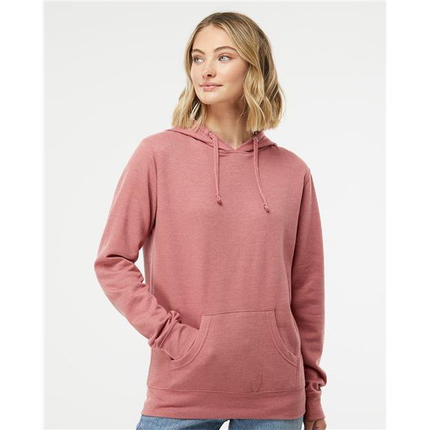 Independent Trading Co. Juniors’ Heavenly Fleece Lightweight Hooded Sweatshirt - Independent Trading Co. SS650 Independent Trading Co.