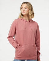 Independent Trading Co. Women's Junior Fit Heavenly Fleece Lightweight Hooded Sweatshirt - Independent Trading Co. SS650