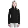 Ladies Pique Fleece Jacket Joe's USA X-Small Black