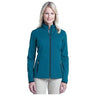 Ladies Pique Fleece Jacket Joe's USA X-Small Blue Glacier