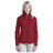 Ladies Pique Fleece Jacket Joe's USA X-Small Garnet Red