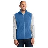 Men's Microfleece Vest Joe's USA Medium Light Royal