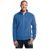 Mens Microfleece Jacket Joe's USA Large Light Royal