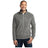 Mens Microfleece Jacket Joe's USA X-Small Pearl Grey