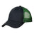 Joe's USA Double Mesh Snapback Sandwich Bill Cap Joe's USA One Size Fits All Black/Shock Green