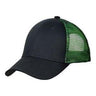 Joe's USA Double Mesh Snapback Sandwich Bill Cap Joe's USA One Size Fits All Black/Shock Green