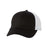 Valucap Mesh-Back Twill Trucker Cap - Valucap VC400 Valucap Black/ White Adjustable