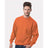 Bayside Unisex USA-Made Crewneck Sweatshirt - Bright Orange - Bayside 1102 Bayside Bright Orange S