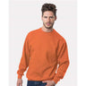 Bayside Unisex USA-Made Crewneck Sweatshirt - Bright Orange - Bayside 1102 Bayside Bright Orange S