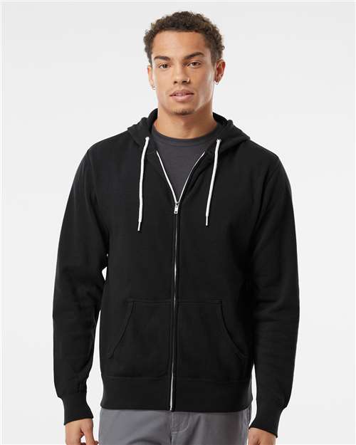 Independent Trading Co. Unisex Lightweight Full-Zip Hooded Sweatshirt - Independent Trading Co. AFX90UNZ