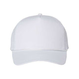 Valucap Five-Panel Trucker Cap - Valucap 8804H Valucap White Adjustable