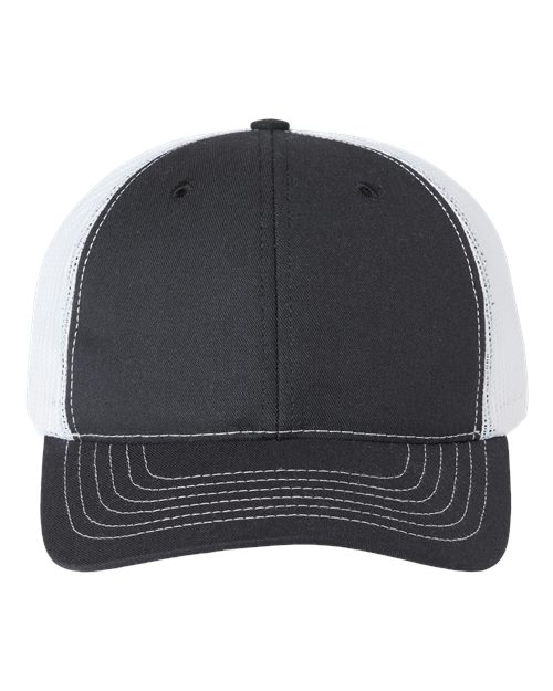 Classic Caps USA-Made Trucker Cap - Classic Caps USA100 Classic Caps Black/ White Adjustable