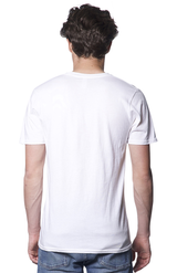 Royal Apparel 2951 Unisex Short Sleeve Rib Tee - White