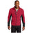 Mens Pro Fleece Full-Zip Jacket Joe's USA X-Small Rich Red/Black