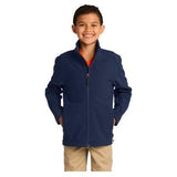Youth Core Soft Shell Jacket Joe's USA Youth Small Dress Blue Navy
