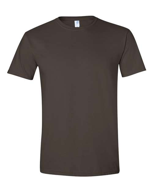 Gildan Softstyle® T-Shirt - Dark Chocolate - Gildan 64000 Gildan Dark Chocolate S