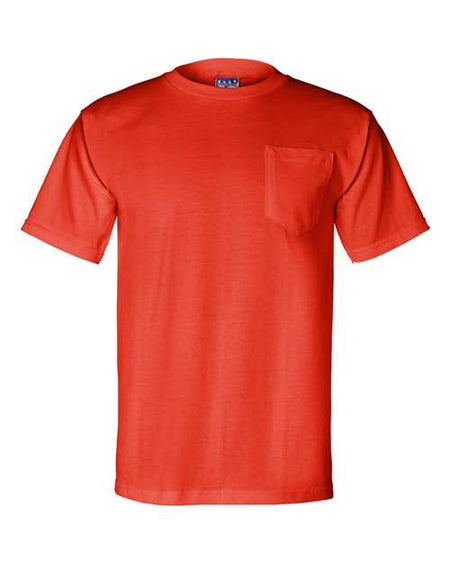 Bayside Union-Made Pocket T-Shirt - Bayside 3015 Bayside Orange S